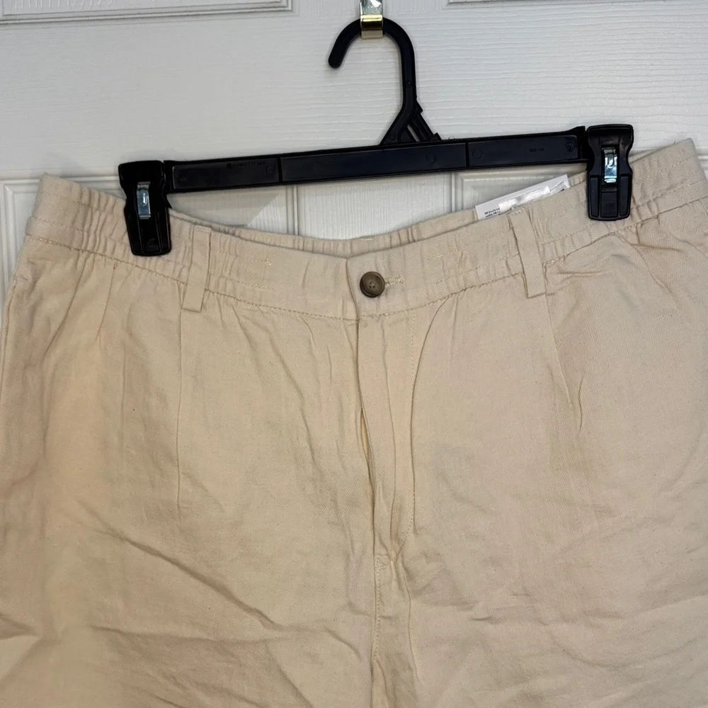 NWT H&M Men's Tan Linen Shorts